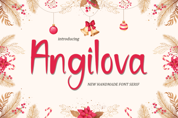 Angilova: A Romantic and Joyful Font for Web Design