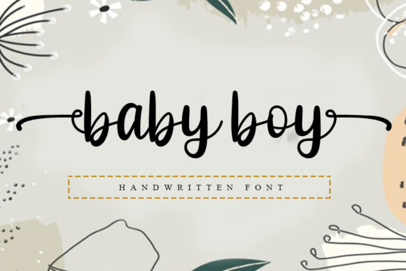Baby Boy Font: Adding Warmth to Campaign Visuals