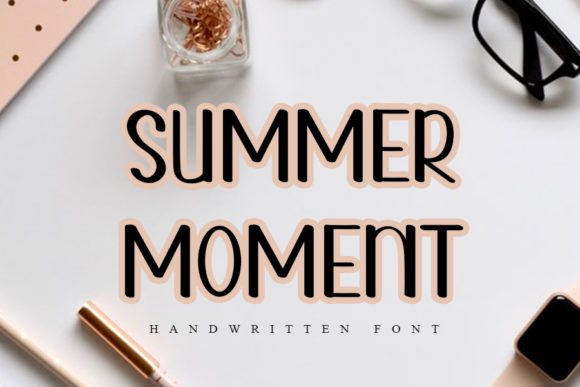 Bring Charm to Your Creations with Summer Moment Font