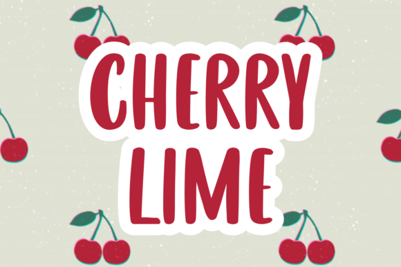 Cherry Lime: A Bold and Casual Handwritten Font for Web Design