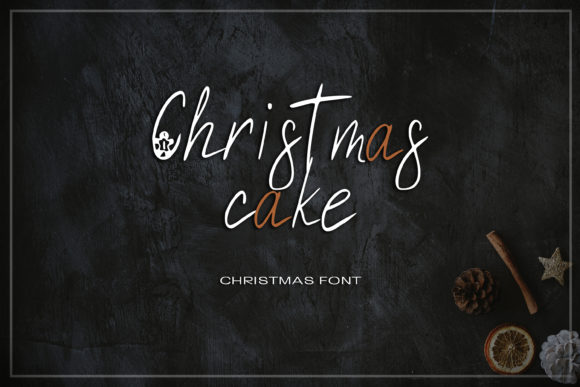 Christmas Cake: A Sweet Font for Engaging Campaigns