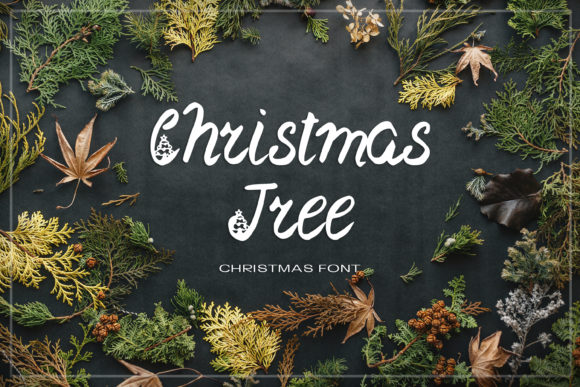 Christmas Tree: A Handwritten Font for Elegant Campaigns