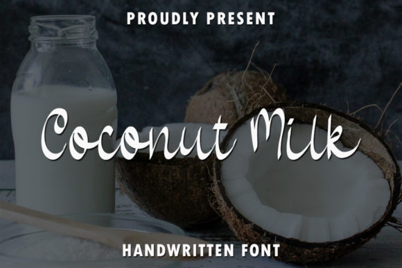 Coconut Milk: A Versatile Calligraphy Font for Elegant Branding