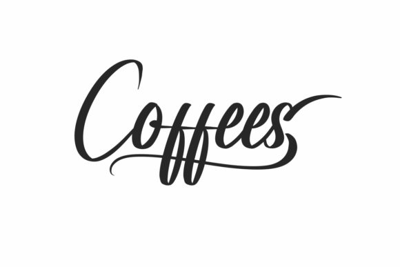 Coffees Font: A Sweet Handwritten Typeface for Branding