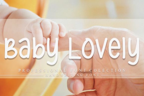 Discover Baby Lovely: A Charming Font for Editorial Design
