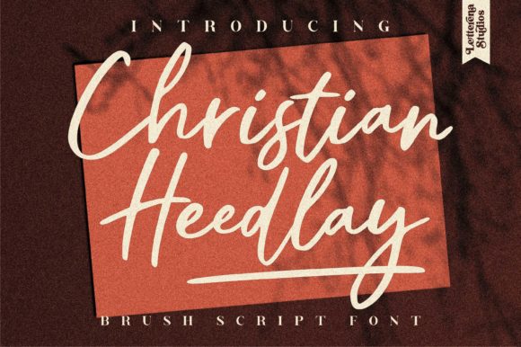 Elegant Christian Heedlay Font for Craft and Design