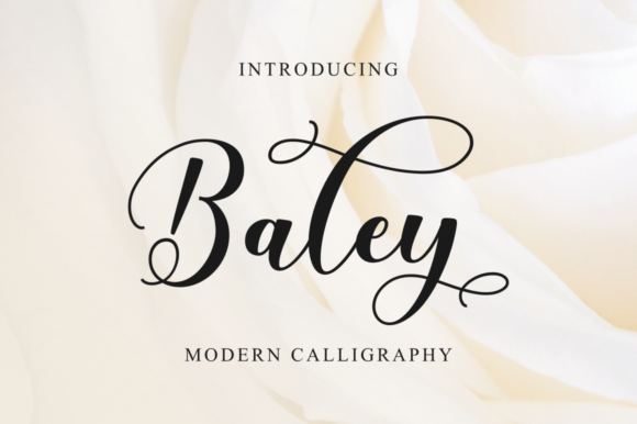 Elevate Your Brand with Baley: A Premium Handwritten Font