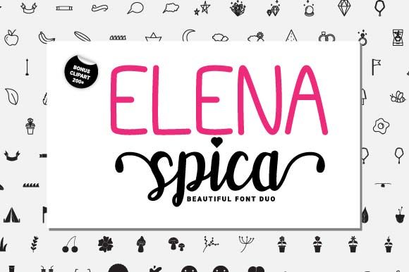 Elevate Your Editorial Design with Elena Spica Font