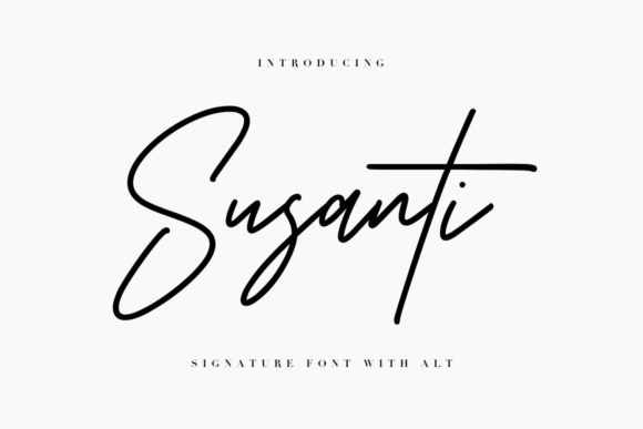 Elevate Your Editorial Designs with Susanti Font
