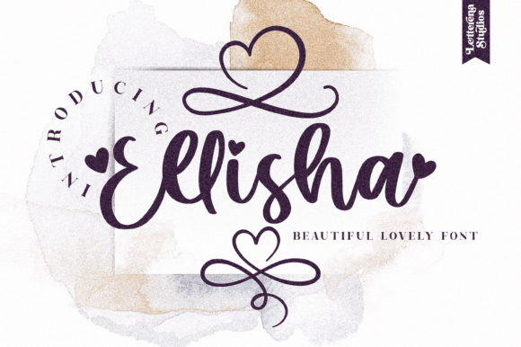 Ellisha Font Review: Elegant Handwritten Script for Branding