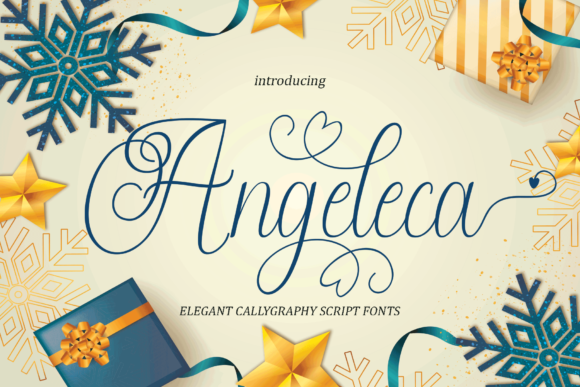 Enhance Your Brand with Angeleca: A Delicate Handwritten Font