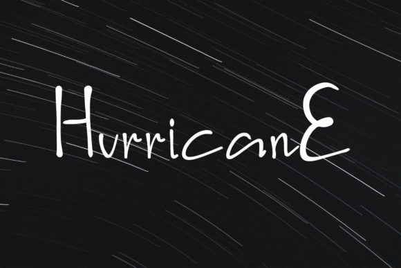 Enhance Your Campaigns with Hurricane, the Delicate Handwritten Font