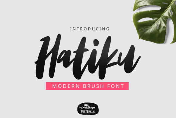 Enhance Your Web Design with Hatiku Font