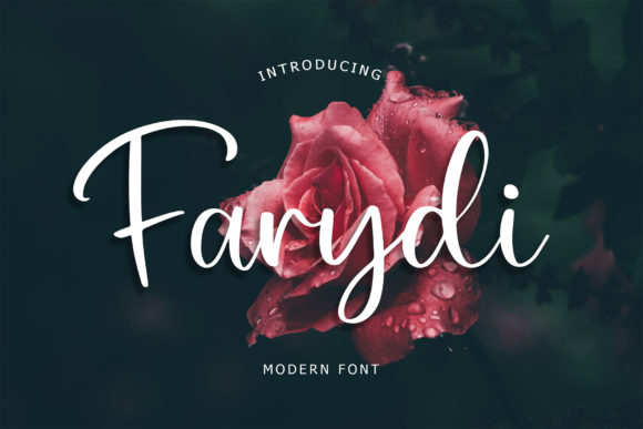 Farydi: A Modern Script Font for Elegant Brand Campaigns