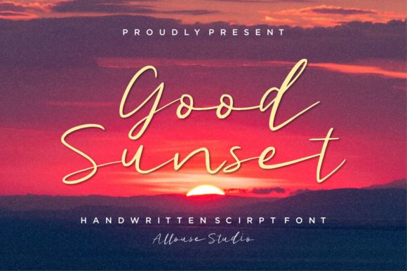 Good Sunset: A Font for Elegant and Engaging Campaigns