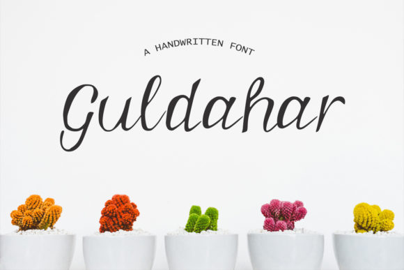 Guldahar Font Review: Elegant Script for Branding