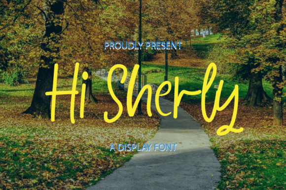 Hi Sherly: A Magical Handwritten Font for Web Design