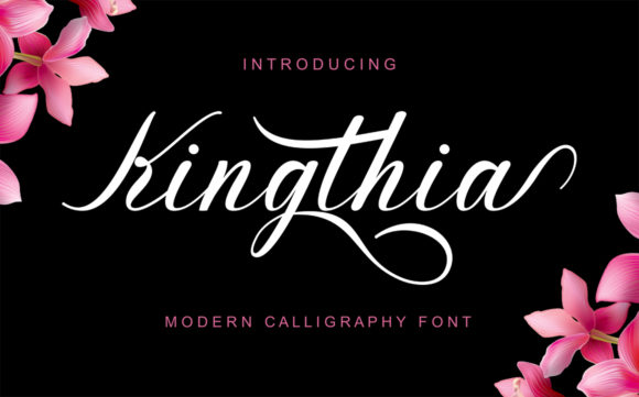 Kingthia Font: Elevating Campaign Visuals with Trendy Script