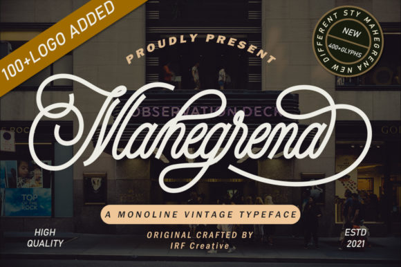 Mahegrena Font: Elevating Small Business Branding