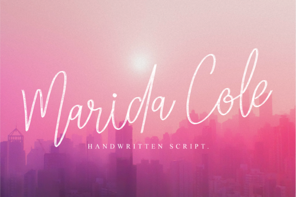 Marida Cole: Elevate Your Brand with a Premium Handwritten Font
