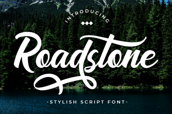 Road Stone Font: A Handwritten Typeface for Makers