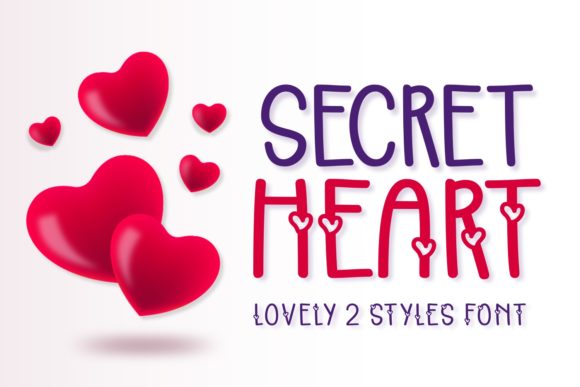 Secret Heart: A Handwritten Font for Professional Branding