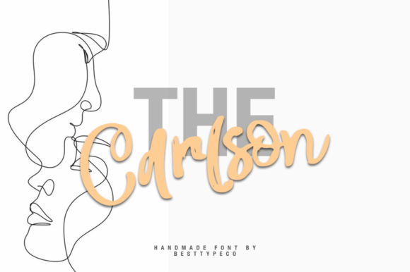 The Carlson: A Graceful Handwritten Font for Editorial Elegance