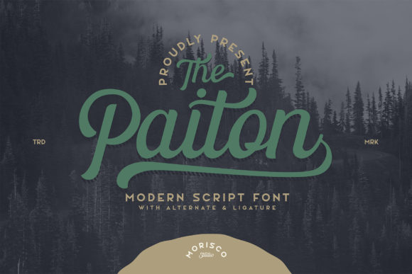 The Paiton: A Versatile Script Font for Engaging Campaigns