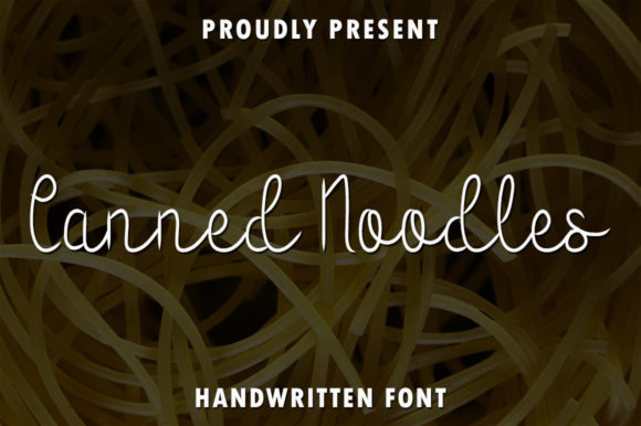 Transform Your Brand with Canned Noodles Font