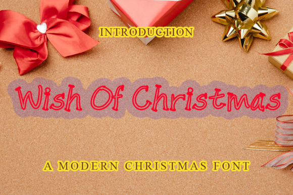 Wish of Christmas: A Festive Font for Your Brand